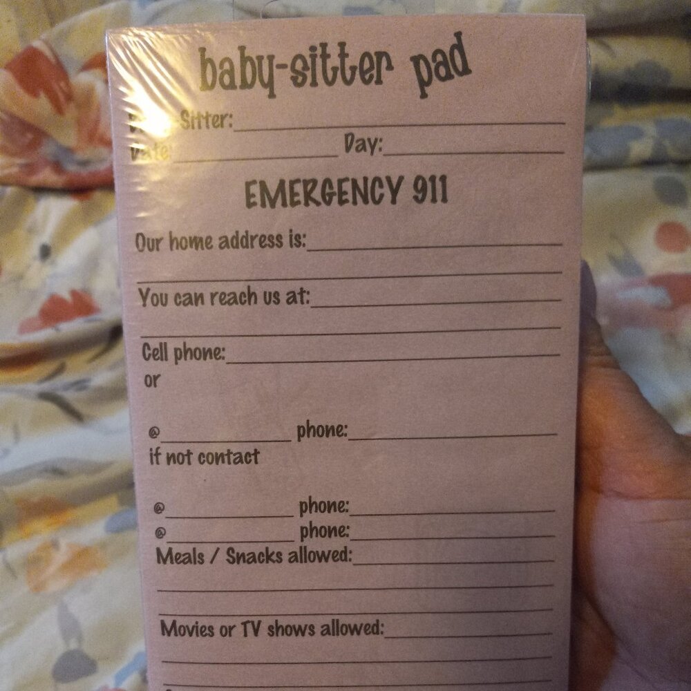 Babysitter Pad (NWT)